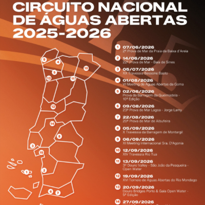 Prepare-se para atravessar Portugal a nadar: o Circuito Nacional de Águas Abertas está de regresso e promete uma temporada memorável